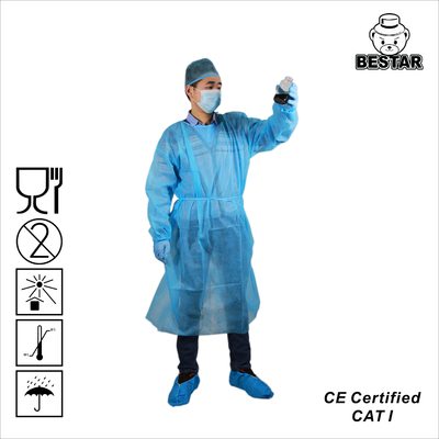 لباس محافظ یکبار مصرف دکتر SPP لباس ایزوله جراحی با مچ دست