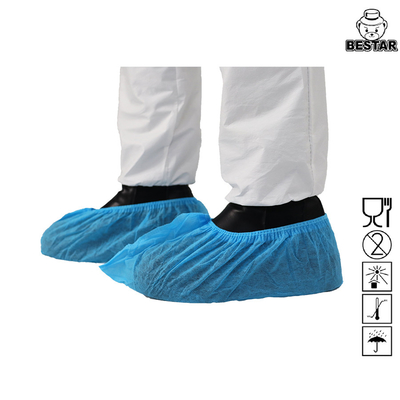 پوشش کفش یکبار مصرف محافظ آبی XL 18 اینچی برای خانه پزشکی